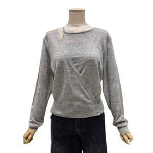 [에이지도르]어깨트임 언발 니트(ALFIAUR201)