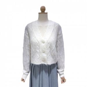 러브앤쇼  브러쉬울 크롭가디건 (LCFJPCD05)