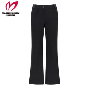 [마스터바니] 여성 솔리드 사이드 밴딩 약기모 팬츠