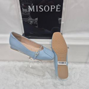 [미소페]By미소페 여성 메리제인 플랫 112HT415TY004 BLUE 3 JJ