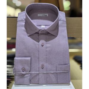 듀퐁셔츠 일반핏 긴팔 SE5FM11LS166SPU 퍼플 도비 기모 남자 선물