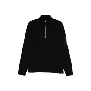 26 SS CP컴퍼니 렌즈 디테일 하프 지퍼 스웨터 19CMSS251A006614G TP443588551