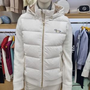 [루이까스텔]여성 기본핏 덕다운점퍼 7LEJP001W