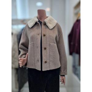 올앤선드리 세이브존06 양털카라 숏코트 A5WAHJ829