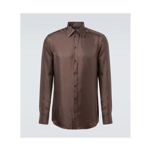 돌체앤가바나 실크 트윌 드레스 셔츠 P01077023