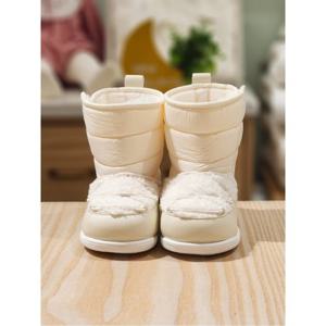 압소바 HK 퐁퐁 삑삑이 패딩부츠(아이보리)(25FW) (A2D31901)