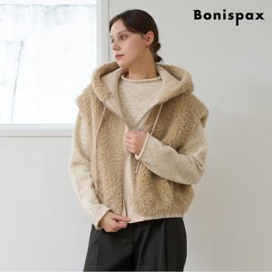 [보니스팍스]테디 후드 양털 집업 베스트 (XP4VW005L0)