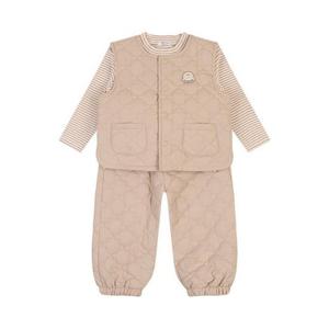 아가방 TC01 겨울 호크퀼팅3세트(조끼)(BEIGE,L/KHAKI)_ 01S733201