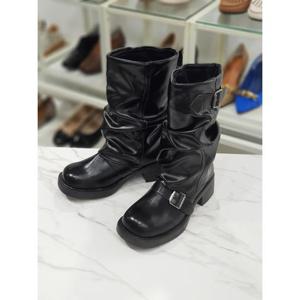 한슈 세이브존07 청키힐 롱부츠5cm HS99A65sp