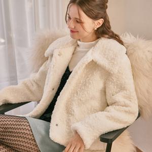 FOCUS  빅카라 뽀글퍼 자켓 PBBF5W1JK1051