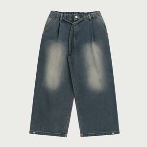 행텐틴즈 여아 백 브러쉬 턱 트랜스폼 데님팬츠_281(14540-155-808-10)