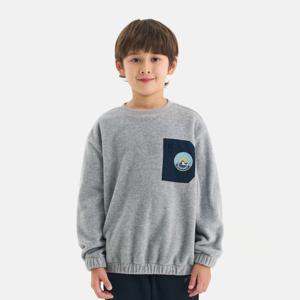 [아웃도어프로덕츠 키즈]폴라플리스 포켓 맨투맨 (멜란지) OD254IMM01_MLG