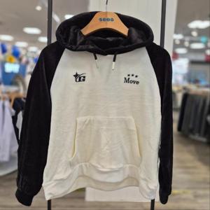 에스핏 HC23 벨로아 라글란 후드티셔츠 SJZ711FKHT04