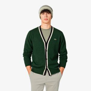 [라코스테공식] 남성 브이넥 방모 가디건 AH660E-55N YZP