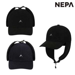 네파 7LF7430 공용 겨울 귀덮개 방한 모자 이어가드 하드 볼 캡