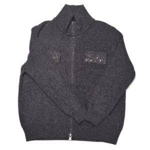 [안지크]글리터하이집업가디건 AJ4KC5100