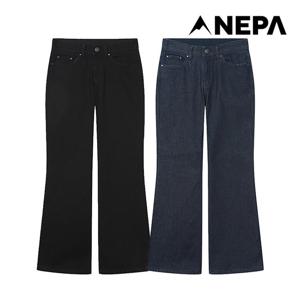 네파 여성 데님 본딩 부츠컷 팬츠 7L81667