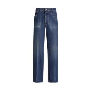 26 SS 돌체앤가바나 로고 장식 디스트레스드 진 GWVNXDG8NJ8 TP444897502