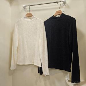 스테파니 HC07 클로버 반폴라 티셔츠 A25TS5408