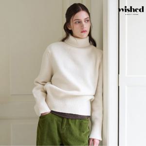 [위시드]데일리 하이넥 베이직 긴팔 니트 (WICDNT031)