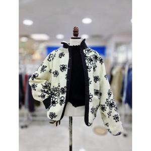 스테파니 세이브존08 플라워  뽀글이 점퍼 N25NJ5430