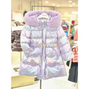 [프렌치캣 9D] 연보라 샤이닝 다운 점퍼 (Q55DCJ100N6)