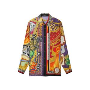 26 SS 베르사체 버튼 셔츠 10194381A16396 TP445833102