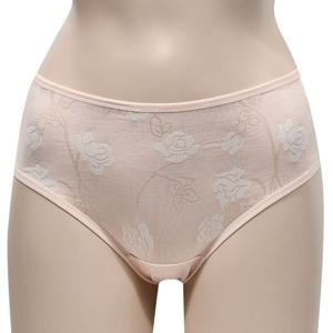 (이지핏) 인견 자카드 원단 베이직 여성 삼각 팬티