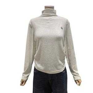 [에이지도르]옆 셔링 반폴라 티셔츠(ALFIWIT156)