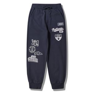 [지프키즈]배색 프린트 조거팬츠  KQ3TPU973