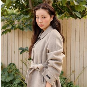 [올리브데올리브]A라인 싱글 하프코트 OW5WHA55