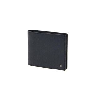 [닥스ACC][선물포장][JOSEPH] 블랙 가죽 DD로고 클래식 2단 반지갑 DBWA2F323BK