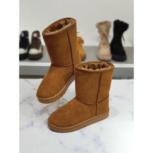 한슈 세이브존03 여성 마우 퍼안감 둥근코 미들 부츠 3cm AGHS01111aaA