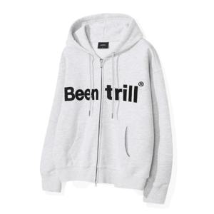 [빈트릴] 에센셜 빅로고 후드 집업  BA251TR001_IG