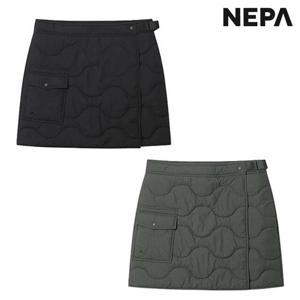[네파]겨울용 여성 써모퍼프 패딩 미니 스커트 치마 - 7L81866