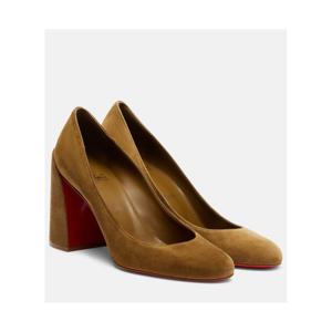 크리스찬루부탱 Miss Sab 85 스웨이드 펌프스 P01119963