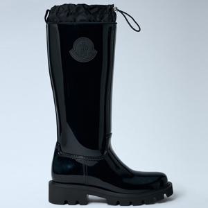 26 SS 몽클레어 Kickstream 킥스트림 하이샤인 테크 레인 부츠 블랙 L109B 4G00010 M9