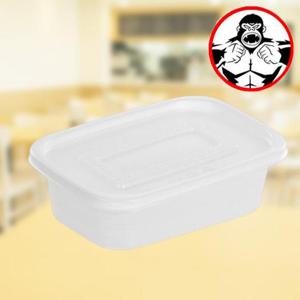 죽 용기 사각밀폐용기 죽포장 불투명 중 300개 850ml