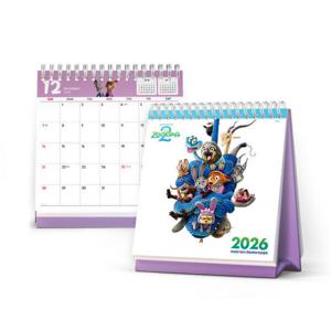 아트박스/아르누보 2026년 주토피아 2 탁상 달력