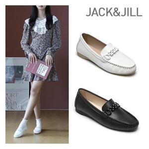 [잭앤질]잭앤질 소가죽 써클체인 쿠션 로퍼(JC3581)