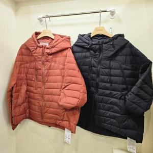 스테파니 HC07 후드지퍼 케쥬얼 경량 오리털 점퍼 A25JK6102