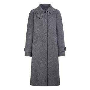 헤지스 여성 24FW 클리어런스스테디셀러캐시미어 그레이 롱 코트 WSCO4D012G2