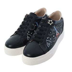 [에스콰이아(여성화)]여성 스니커즈 EQESHZ759BK[사은품 양말 구두헤라 증정]