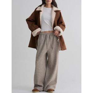 (356121WM7A) [에잇세컨즈] 니트라이크 조직감 밴딩 팬츠  베이지