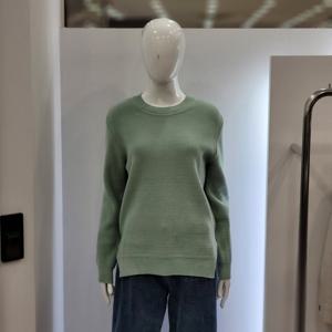 [꼼빠니아]특가) 밑단 셔츠 레이어드 니트 티 CAEW0 WSL160 240_