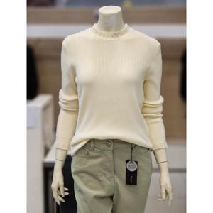 더아이잗 세이브존07 프릴배색 슬림핏니트 IN2M1PO70