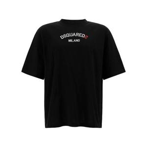 디스퀘어드2 반팔 티셔츠 S74GD1268S23009900 BLACK DOM