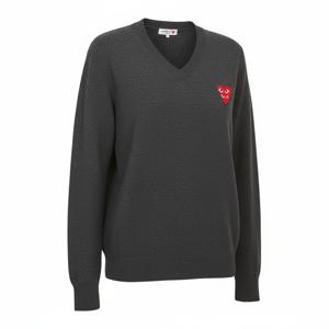 꼼데가르송 10% 결제할인COMME DES GARCONS 더블 레드와펜 여성 니트 AZ N073 051 2