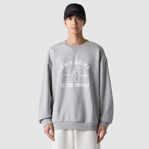 [르꼬끄공식] 유니 빅 그래픽 루즈핏 맨투맨 QR123LFS21