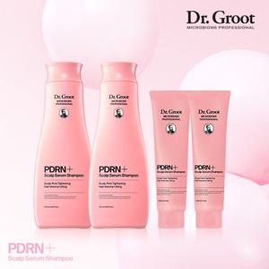 닥터그루트 최신상 PDRN 캡슐 식약처허가 기능성 탈모샴푸 (500ml×2개+100ml x 2개)